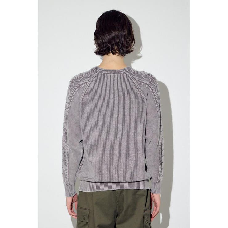 ヴィンテージウォッシュニットトップス | AZUL BY MOUSSY | 詳細画像29 