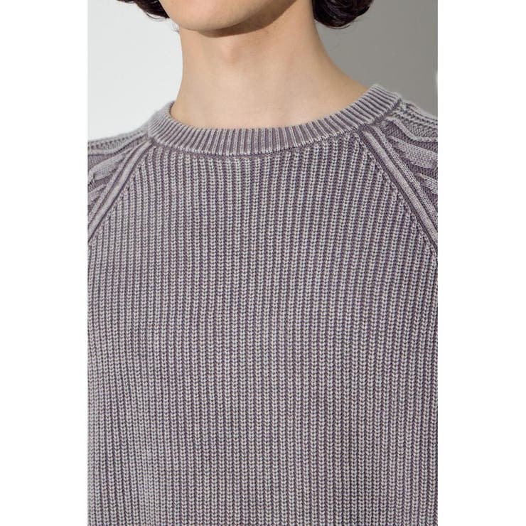 ヴィンテージウォッシュニットトップス | AZUL BY MOUSSY | 詳細画像30 