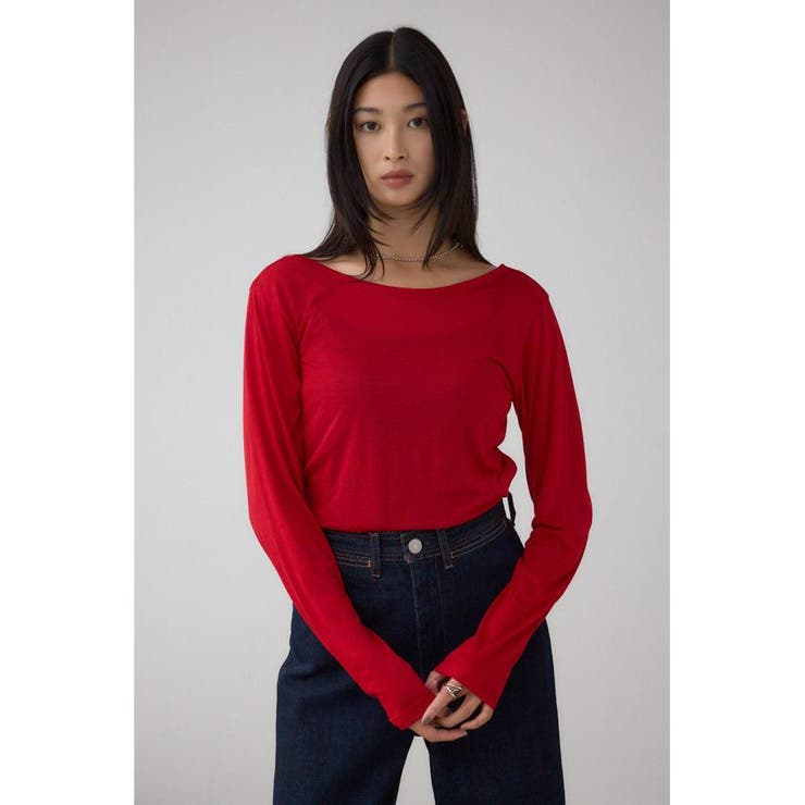 シアーロングスリーブTシャツ | AZUL BY MOUSSY | 詳細画像25 