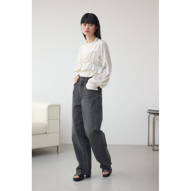 スクエアカットプラットフォームサンダル | AZUL BY MOUSSY | 詳細画像4 
