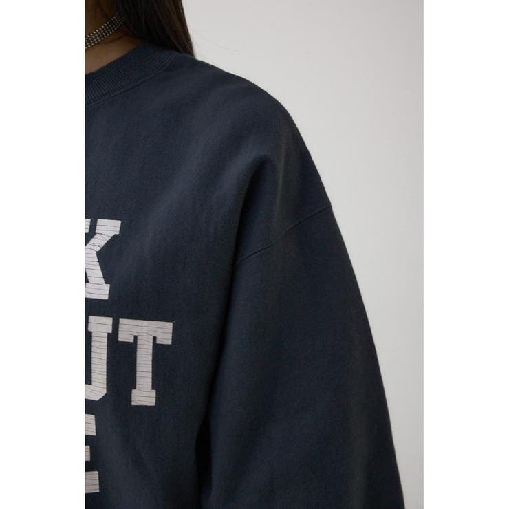 クラックロゴスウェット | AZUL BY MOUSSY | 詳細画像8 