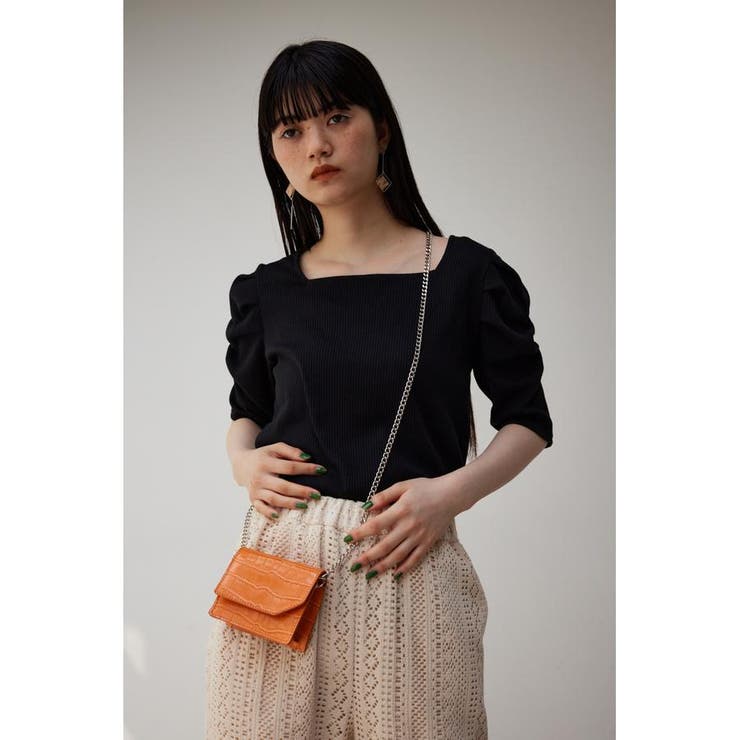 CROCO EMBOSS MINI BAG | AZUL BY MOUSSY | 詳細画像30 