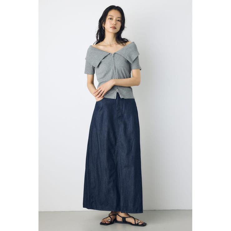 ライトオンスデニムスカート | AZUL BY MOUSSY | 詳細画像21 