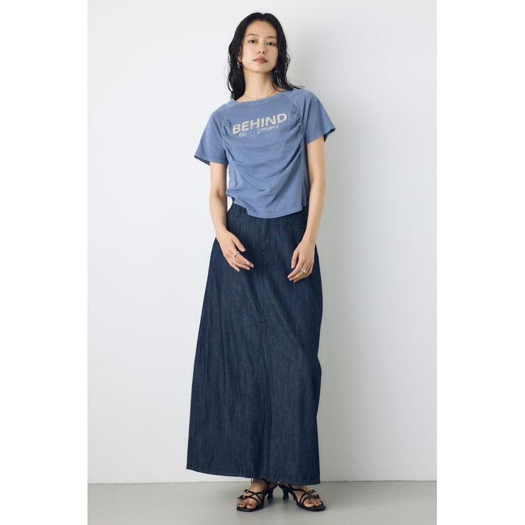 ライトオンスデニムスカート | AZUL BY MOUSSY | 詳細画像22 