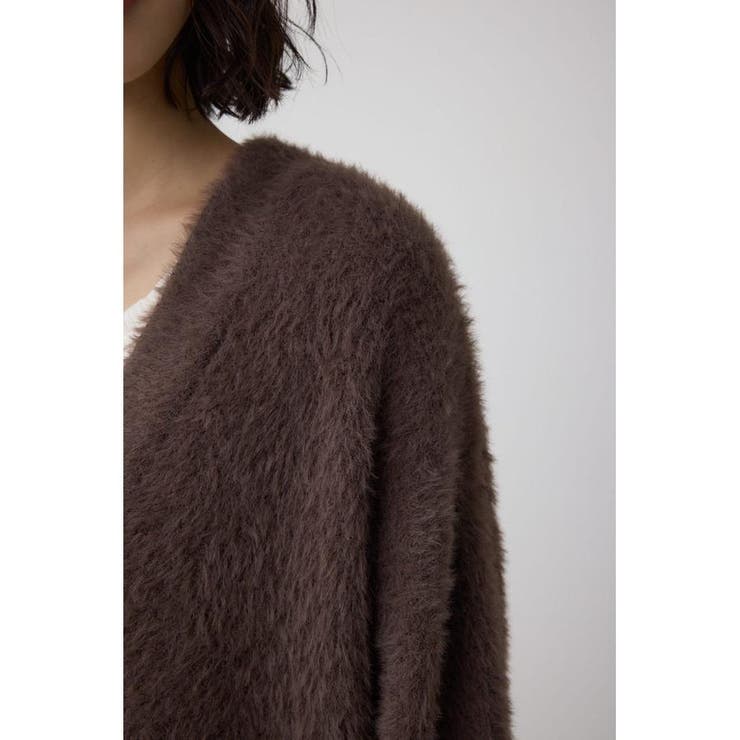 モヘヤライクニットカーディガン | AZUL BY MOUSSY | 詳細画像22 
