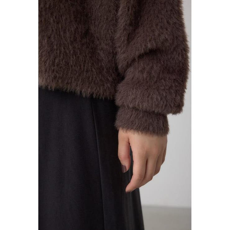 モヘヤライクニットカーディガン | AZUL BY MOUSSY | 詳細画像23 