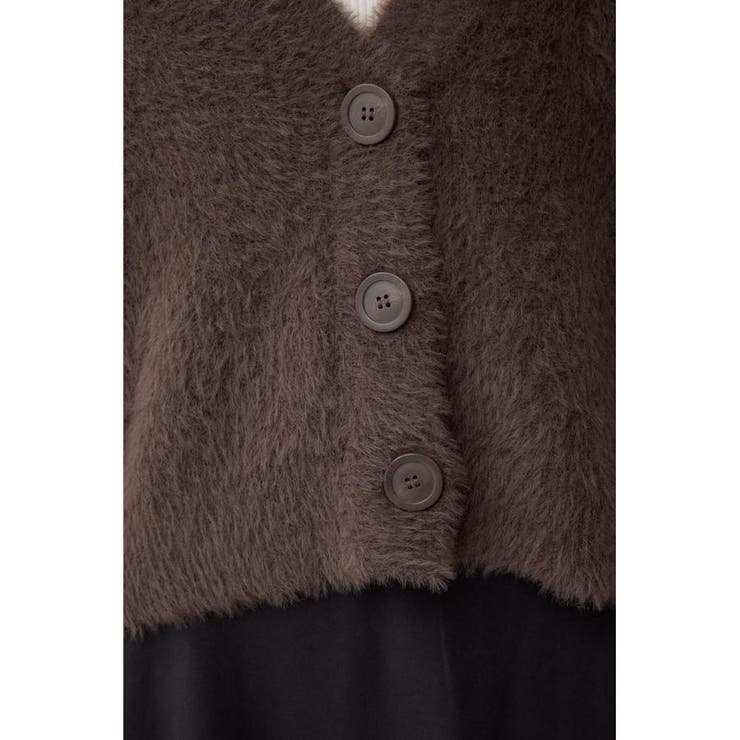 モヘヤライクニットカーディガン | AZUL BY MOUSSY | 詳細画像24 