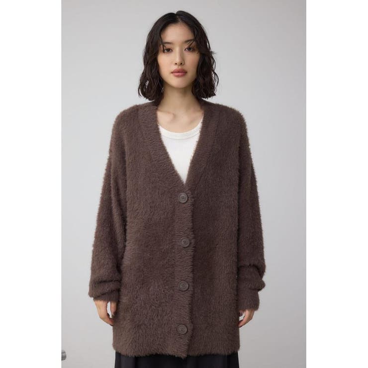 モヘヤライクニットカーディガン | AZUL BY MOUSSY | 詳細画像25 