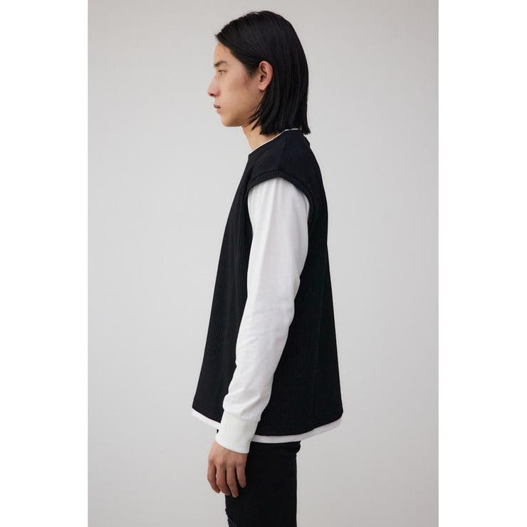 フェイクレイヤードベストセットロングT | AZUL BY MOUSSY | 詳細画像5 