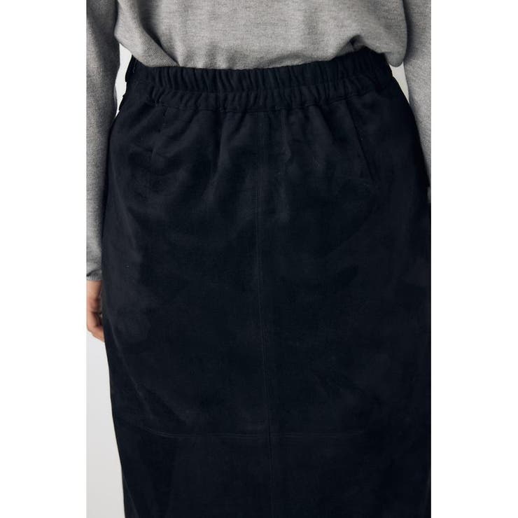 フェイクレザー/スエードパネル切替タイトスカート | AZUL BY MOUSSY | 詳細画像30 
