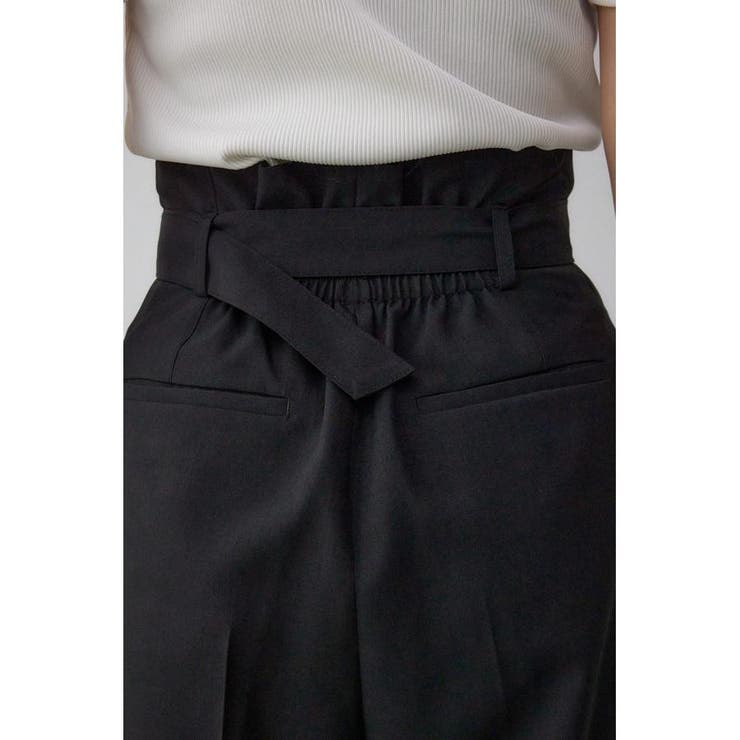 イージーケアリネンライクベルトワイドパンツ | AZUL BY MOUSSY | 詳細画像9 