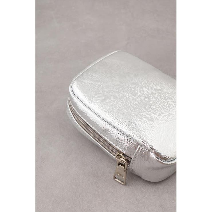 メタリックフェイクレザーミニポーチ | AZUL BY MOUSSY | 詳細画像11 