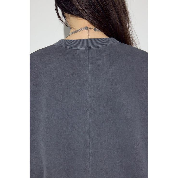 ピグメント起毛裏毛クルーネックトップス | AZUL BY MOUSSY | 詳細画像10 