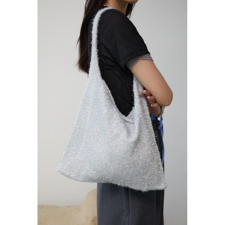 SLV | ラメシャギートートバッグ | AZUL BY MOUSSY
