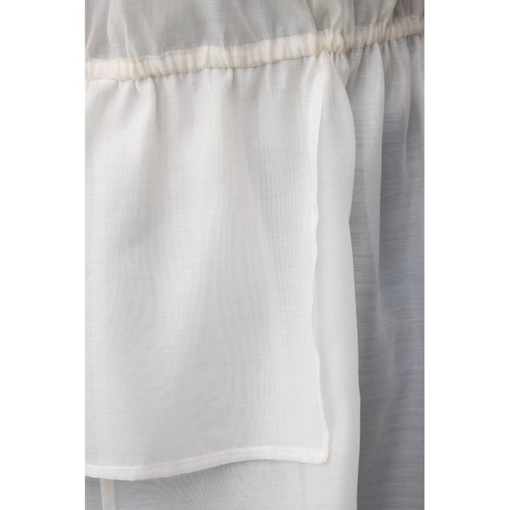 2WAYシアーペプラムシャツブラウス | AZUL BY MOUSSY | 詳細画像10 