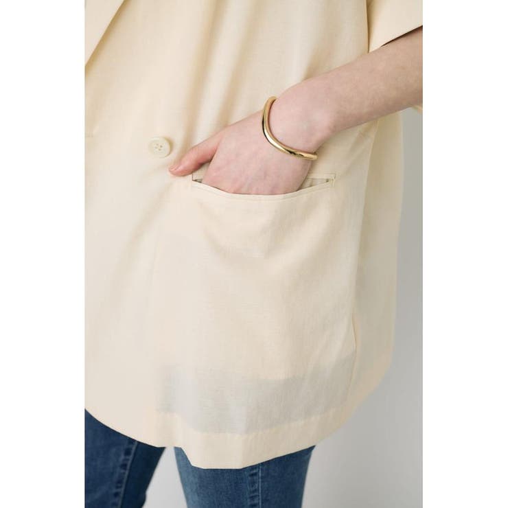 COMFORA AIRハーフスリーブジャケット | AZUL BY MOUSSY | 詳細画像11 