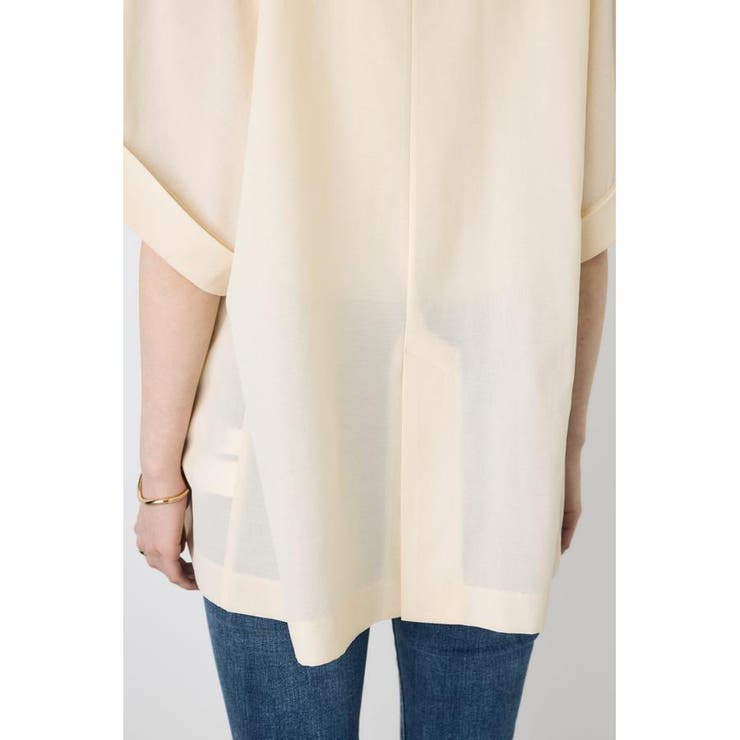COMFORA AIRハーフスリーブジャケット | AZUL BY MOUSSY | 詳細画像8 