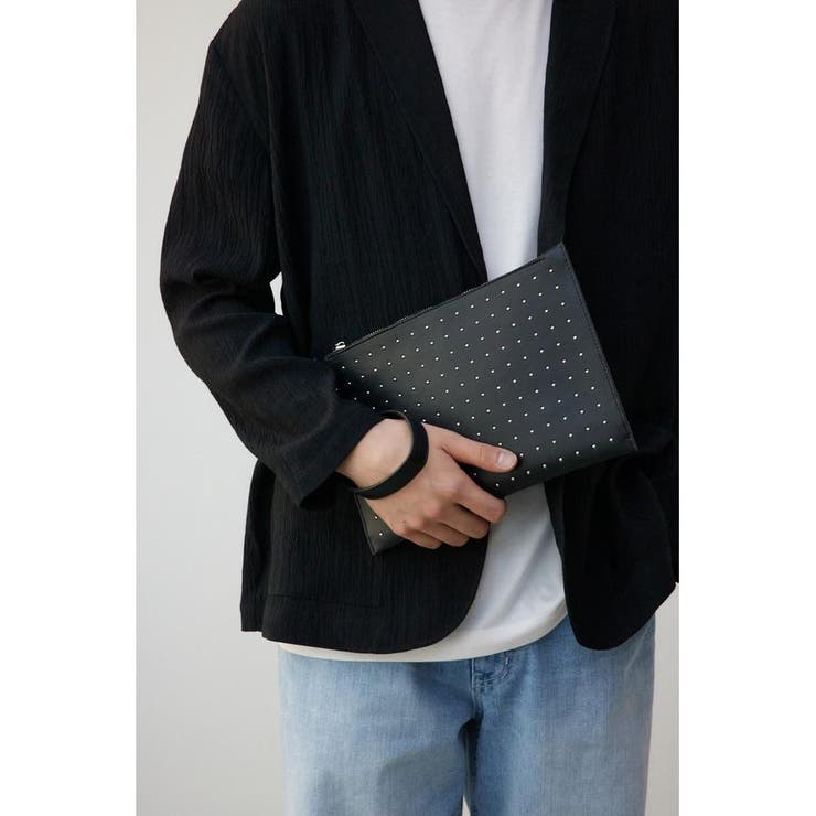 BLK | スタッズクラッチバッグ | AZUL BY MOUSSY