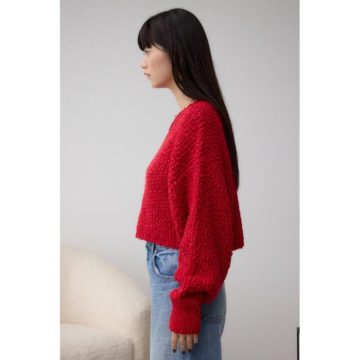 ブークレクロップドニット | AZUL BY MOUSSY | 詳細画像27 