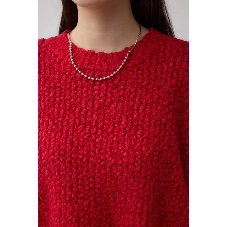 ブークレクロップドニット | AZUL BY MOUSSY | 詳細画像29 