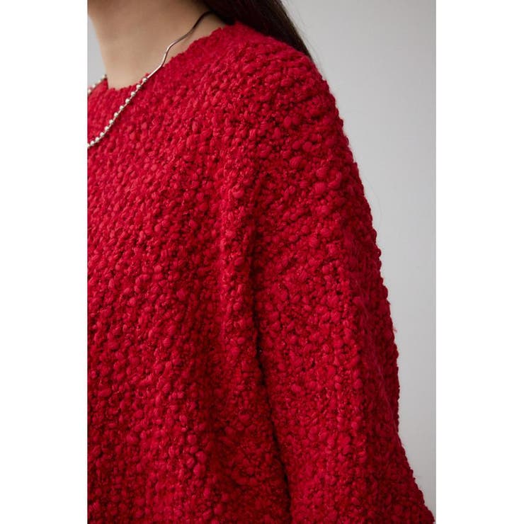 ブークレクロップドニット | AZUL BY MOUSSY | 詳細画像30 