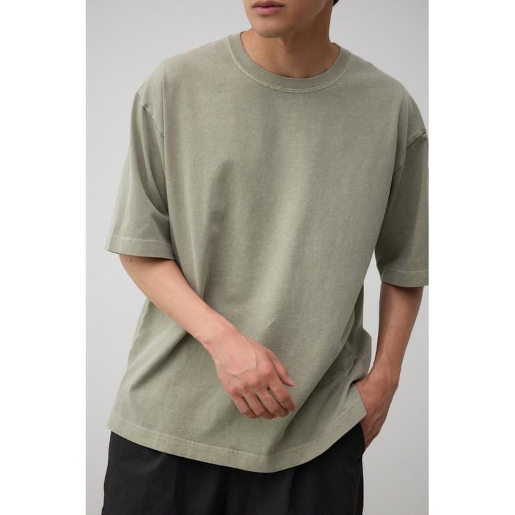 L/KHA1 | ピグメントサイドスリットTEE | AZUL BY MOUSSY