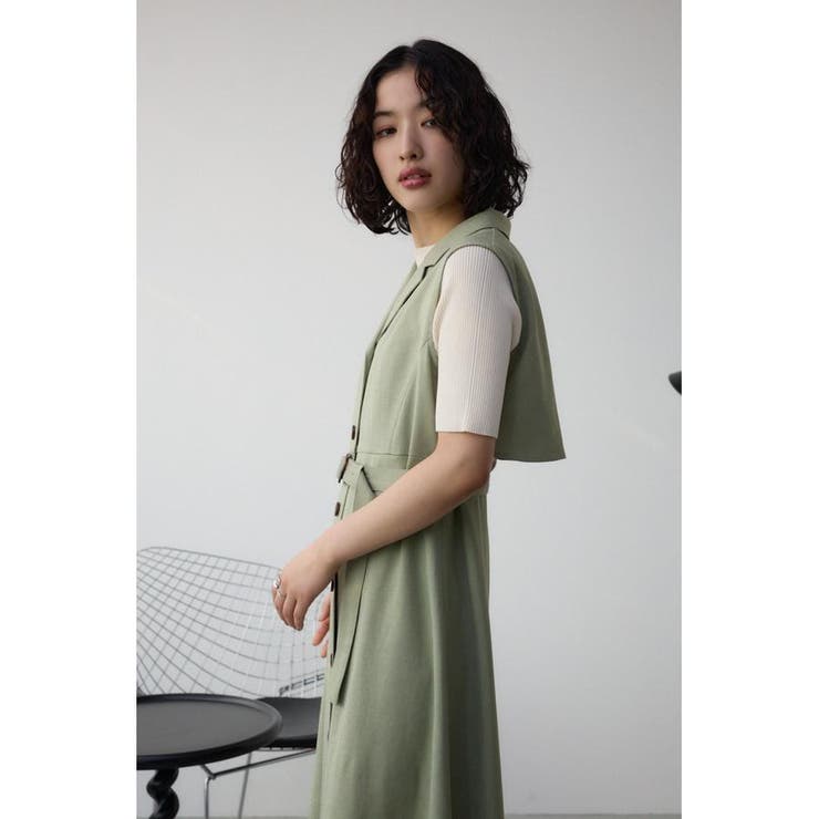 オープンカラージレワンピース | AZUL BY MOUSSY | 詳細画像41 