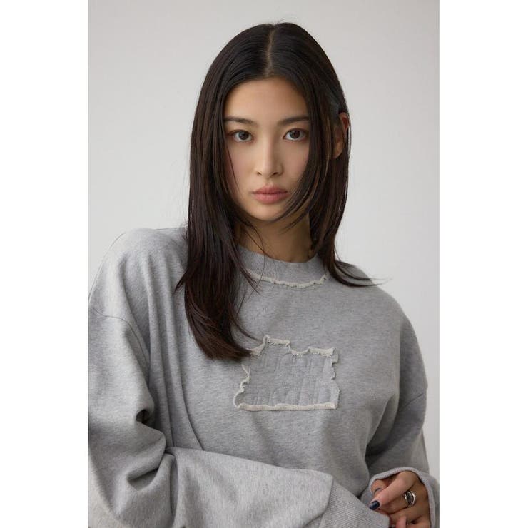 パッチロゴルーズスウェット | AZUL BY MOUSSY | 詳細画像23 