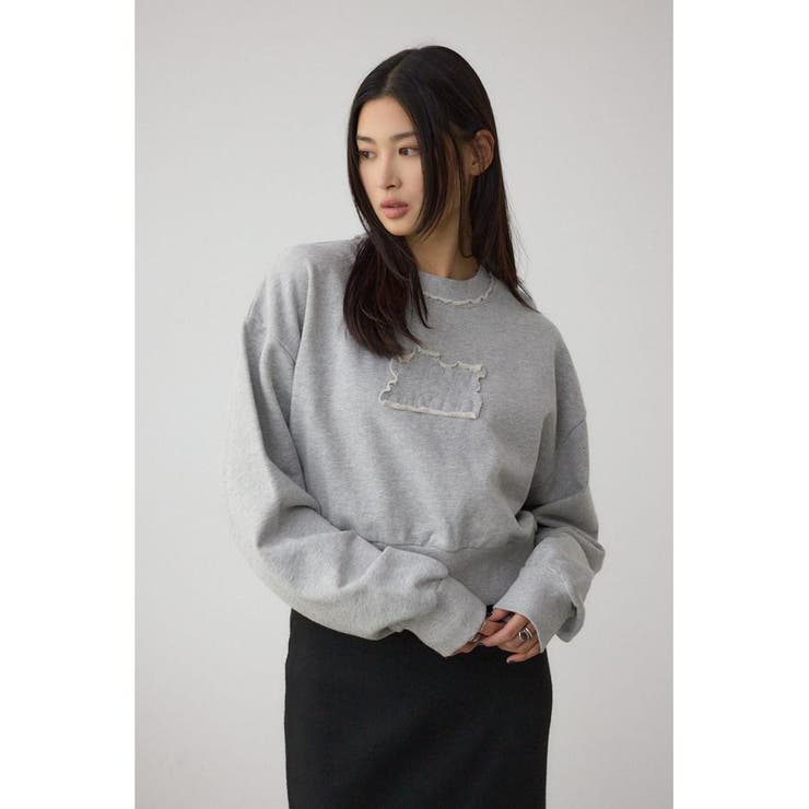 パッチロゴルーズスウェット | AZUL BY MOUSSY | 詳細画像24 