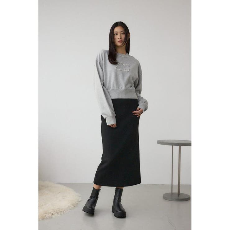 パッチロゴルーズスウェット | AZUL BY MOUSSY | 詳細画像25 