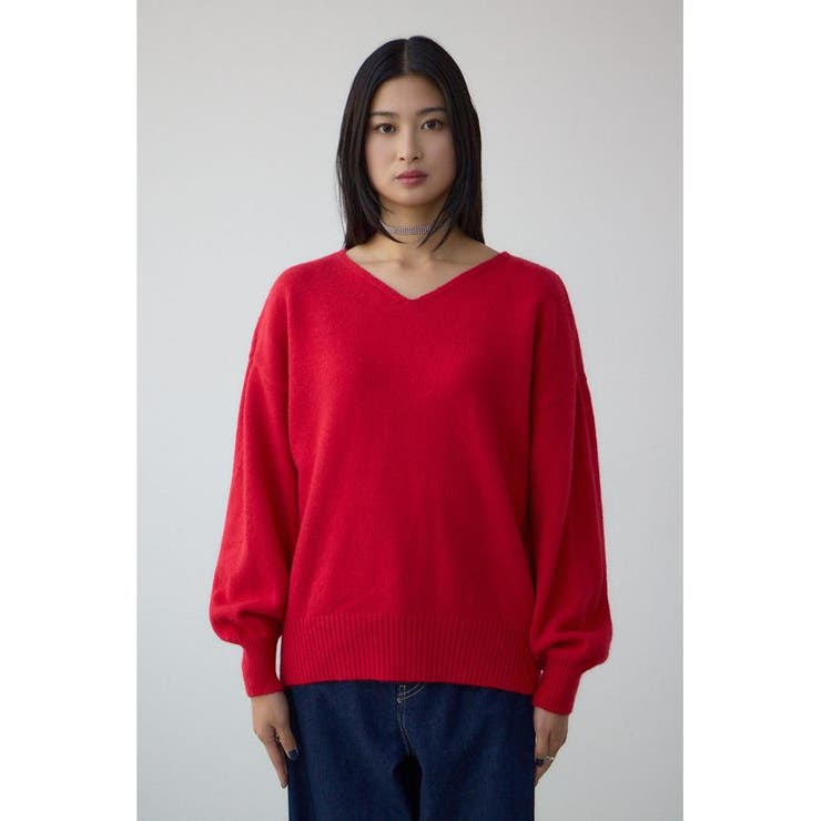 Vネックアソートカラーニットプルオーバー | AZUL BY MOUSSY | 詳細画像25 