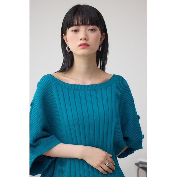 2WAYショルダーボタンニット | AZUL BY MOUSSY | 詳細画像38 