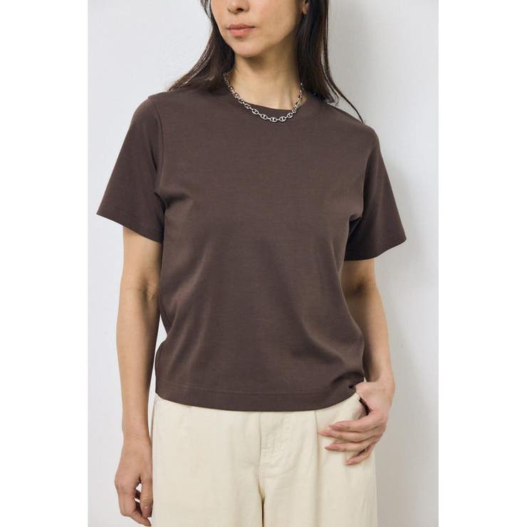 プレミアムコットンベーシック半袖Tシャツ | AZUL BY MOUSSY | 詳細画像31 