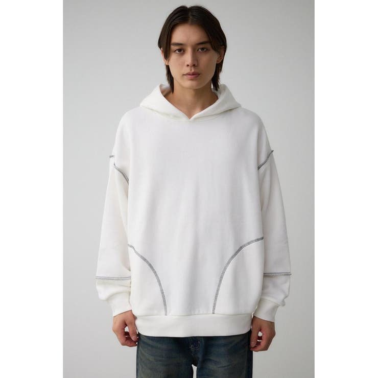 ステッチデザインパーカー | AZUL BY MOUSSY | 詳細画像4 