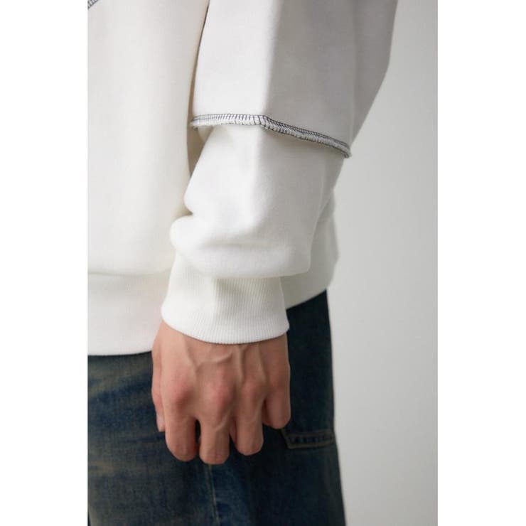 ステッチデザインパーカー | AZUL BY MOUSSY | 詳細画像10 