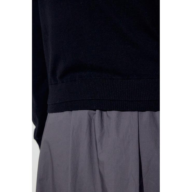 カシミヤミックスレイヤードニットカーデイガン | AZUL BY MOUSSY | 詳細画像24 