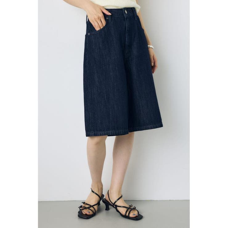 AZUL DENIM 甘撚りハーフパンツ | AZUL BY MOUSSY | 詳細画像11 