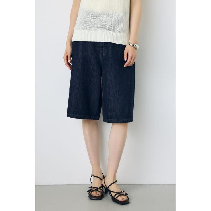 AZUL DENIM 甘撚りハーフパンツ | AZUL BY MOUSSY | 詳細画像12 