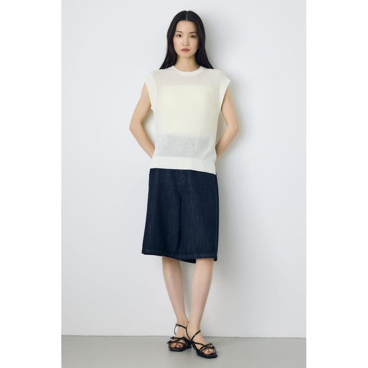 AZUL DENIM 甘撚りハーフパンツ | AZUL BY MOUSSY | 詳細画像15 