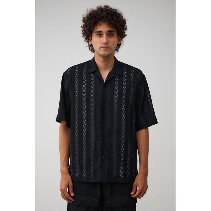 シアー開襟シャツ | AZUL BY MOUSSY | 詳細画像14 