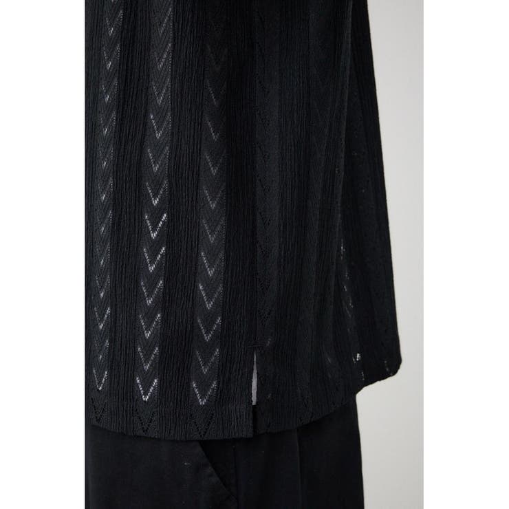 シアー開襟シャツ | AZUL BY MOUSSY | 詳細画像19 