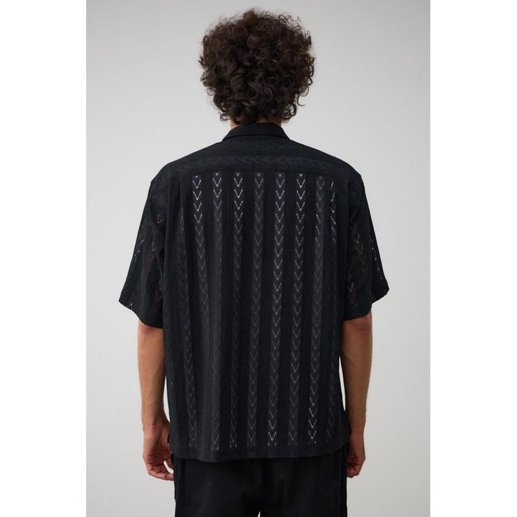 シアー開襟シャツ | AZUL BY MOUSSY | 詳細画像16 