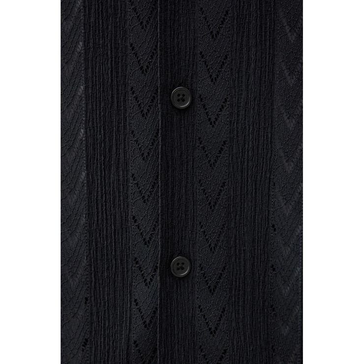 シアー開襟シャツ | AZUL BY MOUSSY | 詳細画像20 