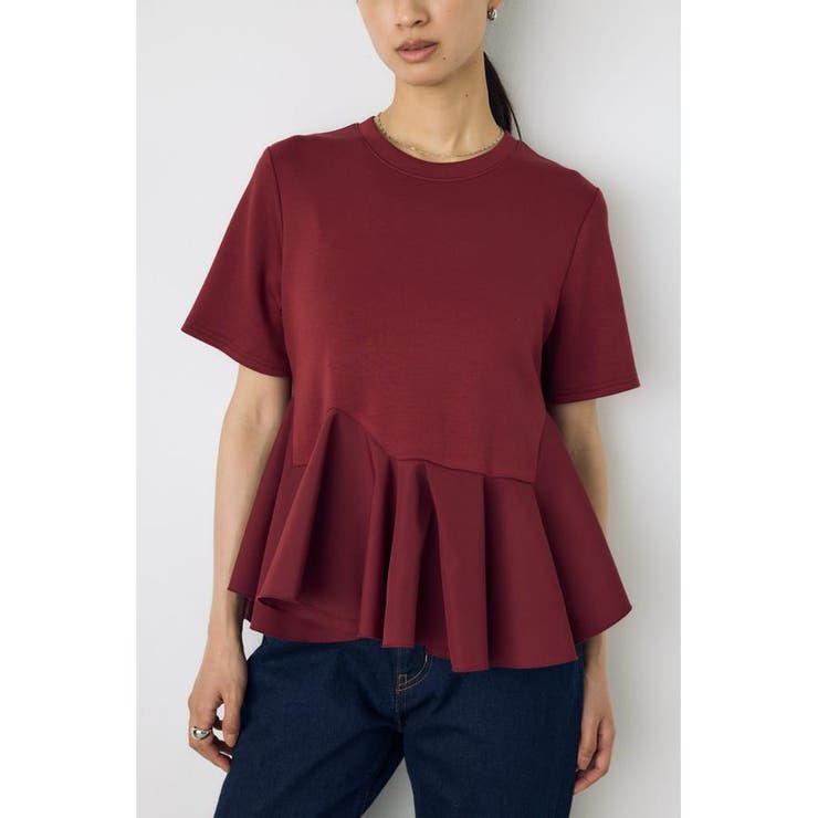 フレアヘムペプラムカットトップス | AZUL BY MOUSSY | 詳細画像15 