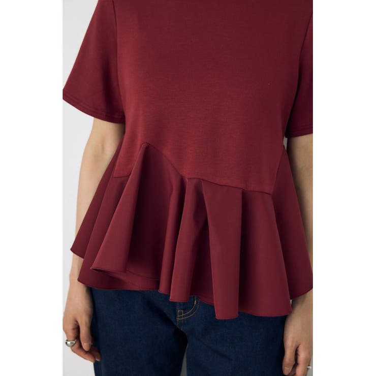 フレアヘムペプラムカットトップス | AZUL BY MOUSSY | 詳細画像22 