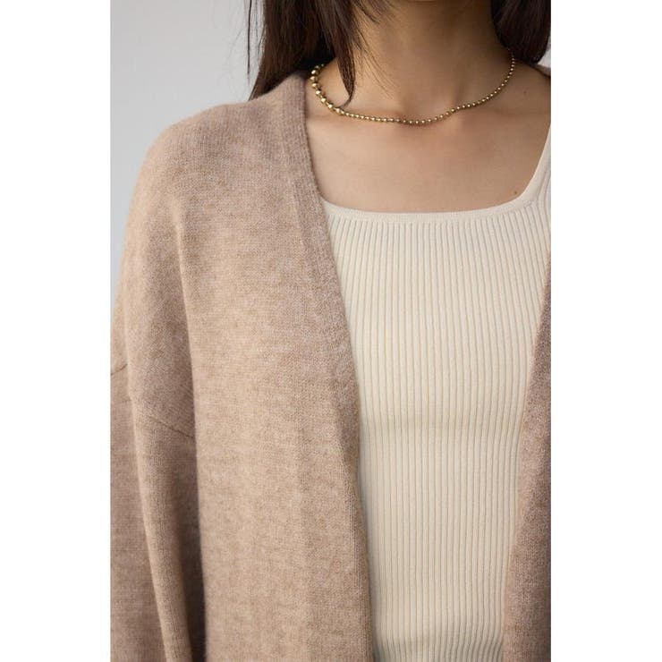 ニットロングカーディガン | AZUL BY MOUSSY | 詳細画像19 