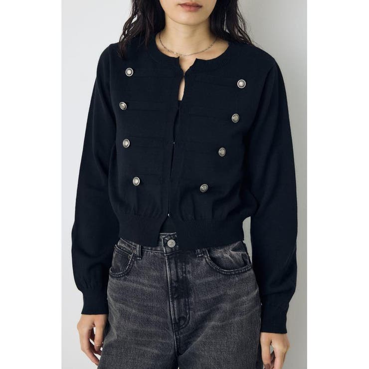 ナポレオンニットカーディガン | AZUL BY MOUSSY | 詳細画像9 