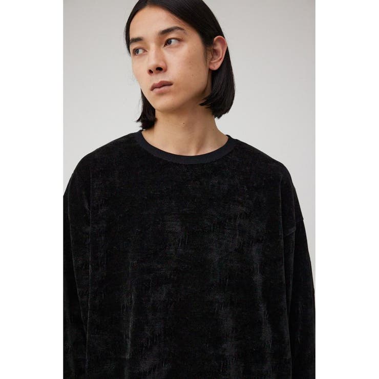 モールジャガードロゴ総柄トップス | AZUL BY MOUSSY | 詳細画像2 