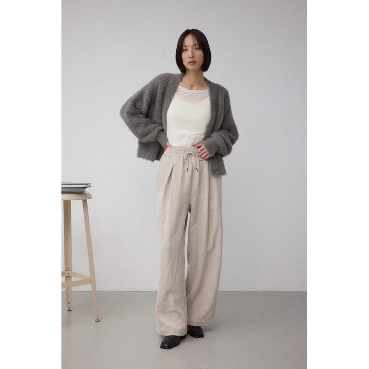 コーデュロイイージーワイドパンツ | AZUL BY MOUSSY | 詳細画像4 