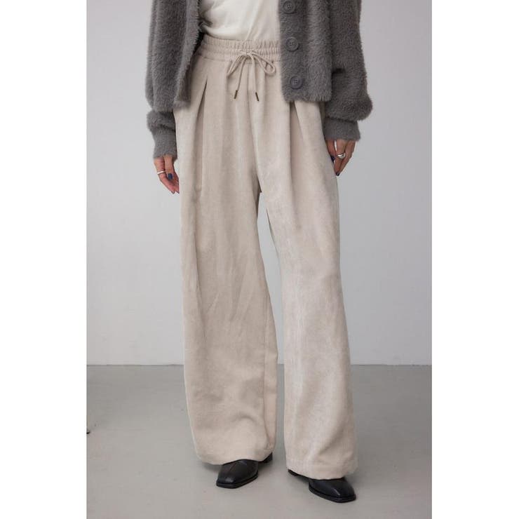 IVOY3 | コーデュロイイージーワイドパンツ | AZUL BY MOUSSY